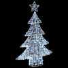 Juletre med 100 LED Kaldhvit 120 cm Akryl
