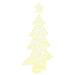 Juletre med 160 LED Varmhvit 150 cm Akryl