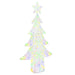 Juletre med 240 LED Flerfarget 180 cm Akryl