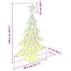 Juletre med 120 LED Varmhvit 120 cm PET