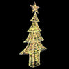Juletre med 240 LED Varmhvit 180 cm PET