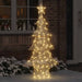 Juletre med 160 LED Varmhvit 151 cm PET