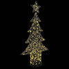 Juletre med 240 LED Varmhvit 180 cm Rotting