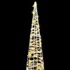 Juletre med 90 LED 3 pcs Varmhvit 20 x 20 x 80 cm PET