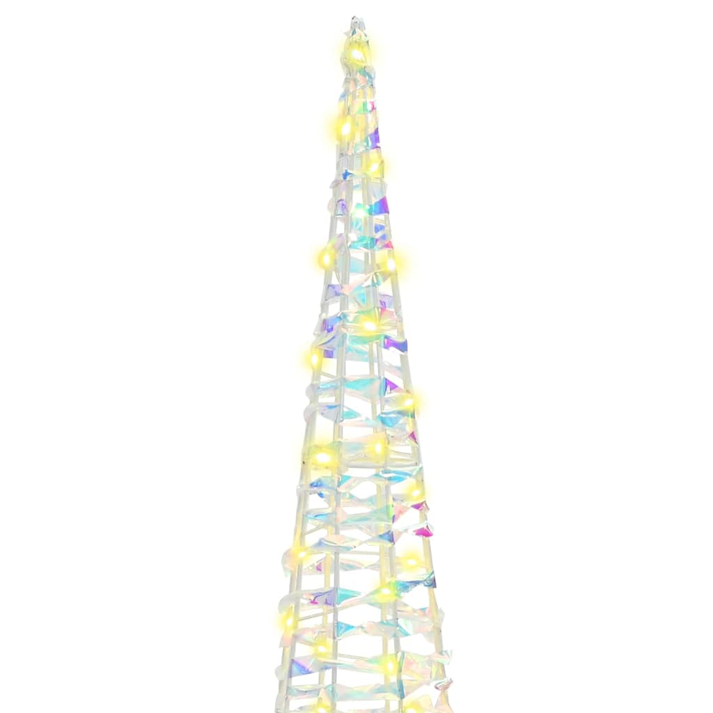 Juletre med 90 LED 3 pcs Varmhvit 20 x 20 x 80 cm PET