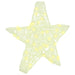 3D Stjerne med 50 LED Varmhvit 55 x 53,5 x 10 cm Akryl