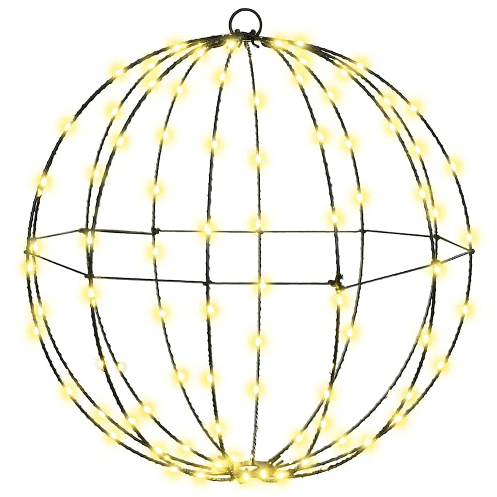 Kule med 120 LED Varmhvit 40 cm Metall