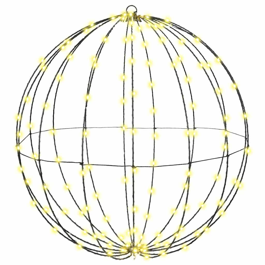 Kule med 192 LED Varmhvit 60 cm Metall