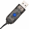 Kule med 192 LED 2 pcs Varmhvit 40 cm Metall
