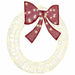Krans med 80 LED Varmhvit 92 x 92 x 9,5 cm Akryl