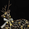 LED Reinsdyr med 60 LED 3 pcs Varmhvit PET