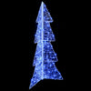 Juletre med 100 LED Blå 120 cm Akryl
