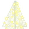 Juletre med 160 LED Varmhvit 150 cm Akryl