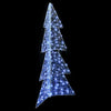 Juletre med 160 LED Kald Hvit 150 cm Akryl