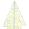 Juletre med 240 LED Varmhvit 180 cm Akryl