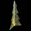 Juletre med 240 LED Varmhvit 180 cm Akryl