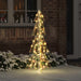 Juletre med 100 LED Varmhvit 120 cm PET