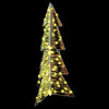 Juletre med 100 LED Varmhvit 120 cm PET