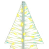 Juletre med 160 LED Varmhvit 150 cm PET