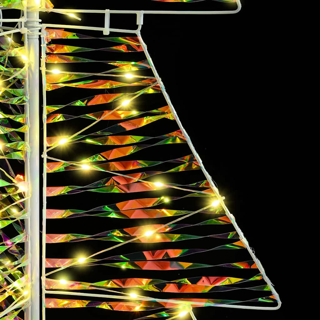 Juletre med 160 LED Varmhvit 150 cm PET