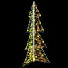 Juletre med 160 LED Varmhvit 150 cm PET