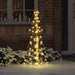 Juletre med 100 LED Varmhvit 120 cm PET