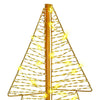 Juletre med 160 LED Varmhvit 150 cm PET