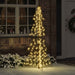 Juletre med 240 LED Varmhvit 180 cm PET