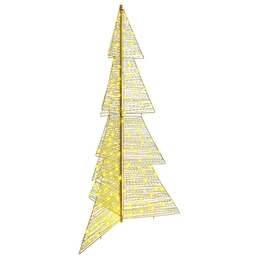 Juletre med 240 LED Varmhvit 180 cm PET