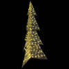 Juletre med 240 LED Varmhvit 180 cm PET