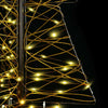 Juletre med 100 LED Varmhvit 120 cm Rotting