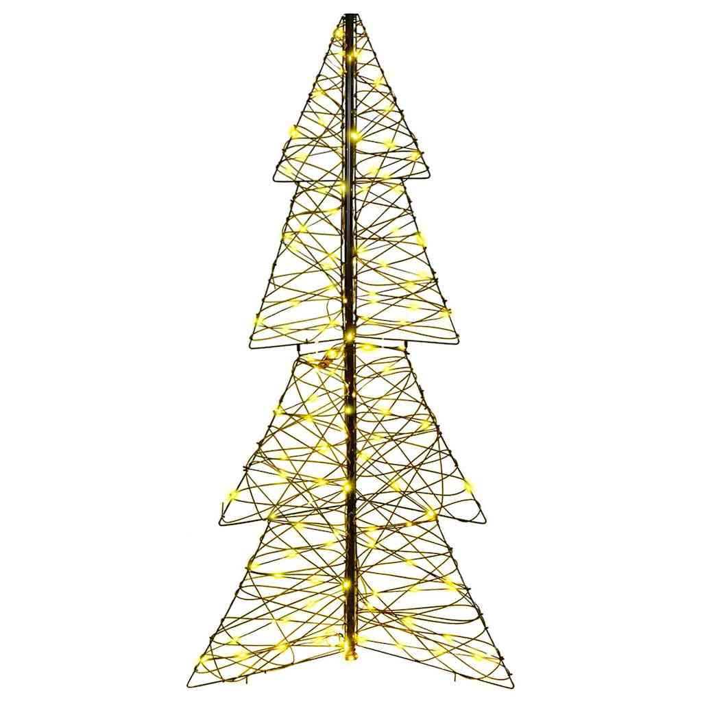 Juletre med 160 LED Varmhvit 150 cm Rotting