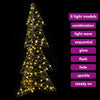 Juletre med 160 LED Varmhvit 150 cm Rotting