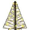 Juletre med 240 LED Varmhvit 180 cm Rotting