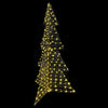 Juletre med 240 LED Varmhvit 180 cm Rotting