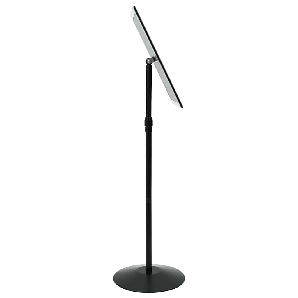 Pedestal plakatstativ sølv a3 PVC og stål
