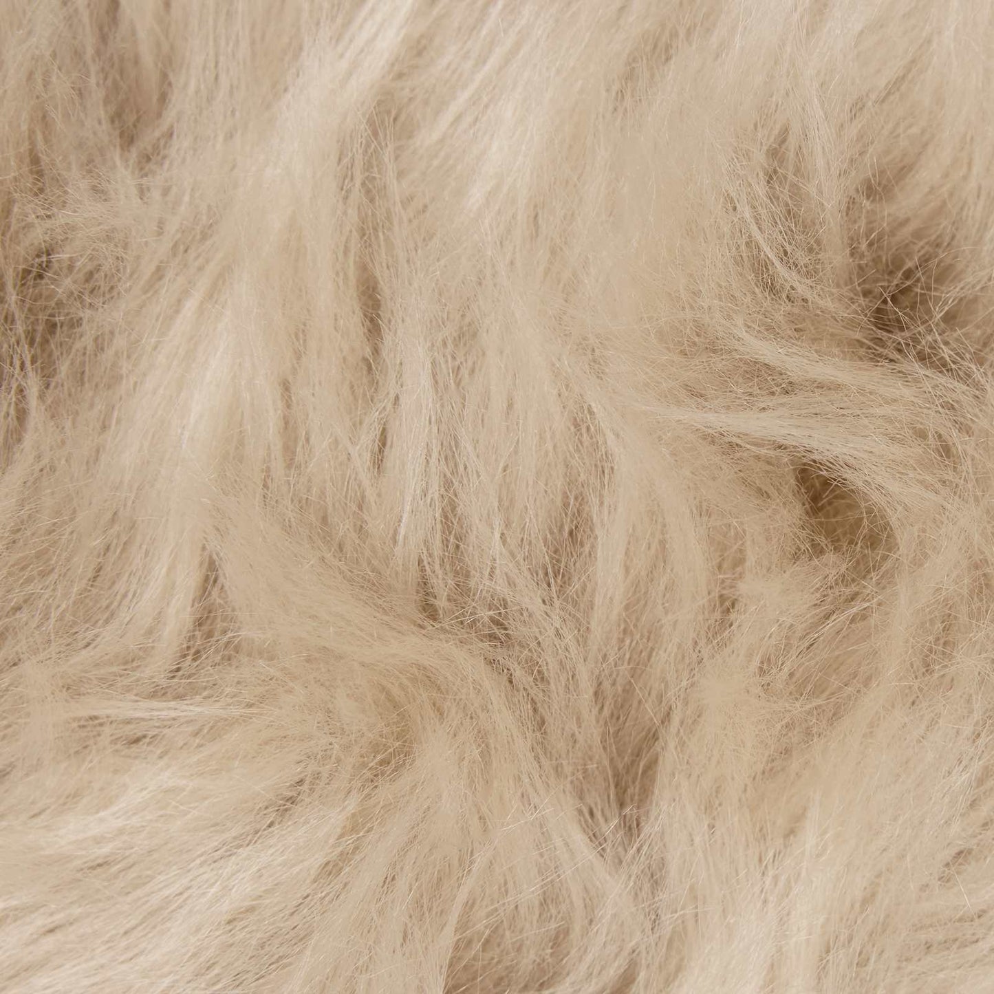 Fusk saueskinnteppe TAFALLA Beige 50 x 80 cm Polyester