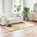 Fusk saueskinnteppe TAFALLA Krem 160 x 230 cm Polyester