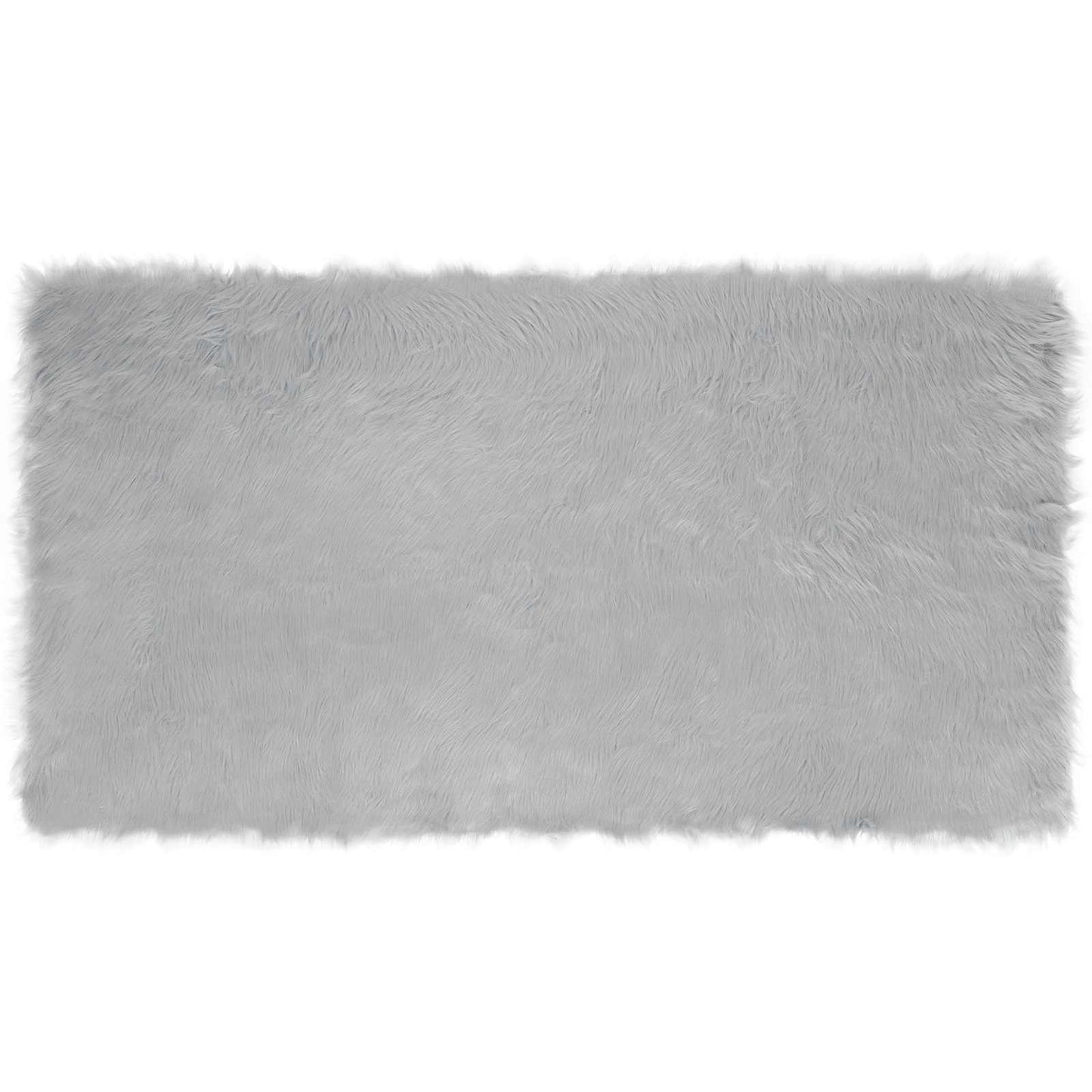 Fusk saueskinnteppe TAFALLA Grå 60 x 110 cm Polyester