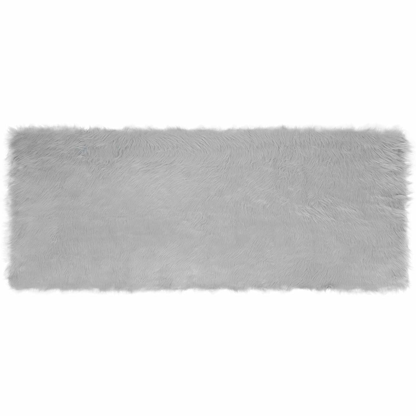 Fusk saueskinnteppe TAFALLA Grå 80 x 200 cm Polyester