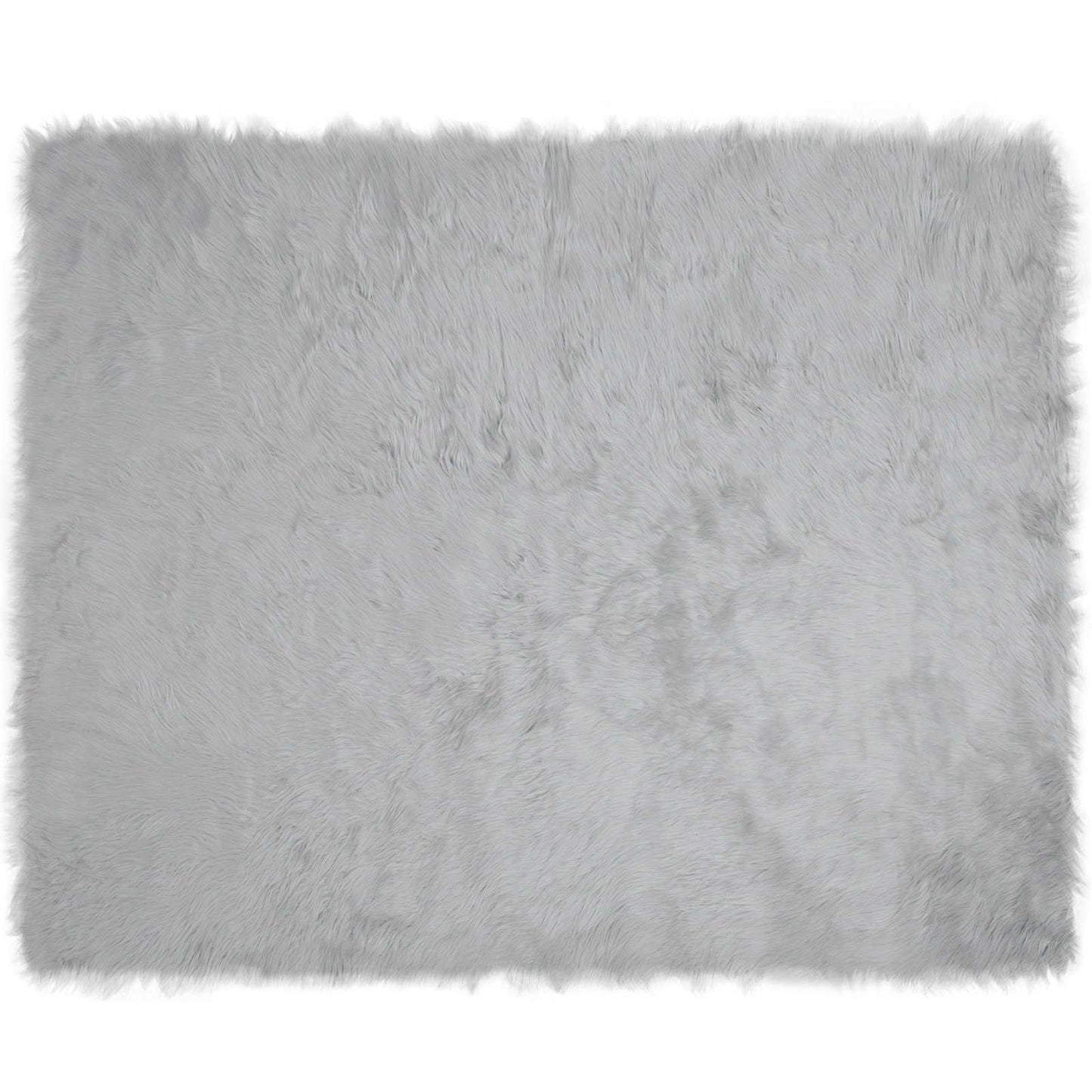 Fusk saueskinnteppe TAFALLA Grå 200 x 280 cm Polyester