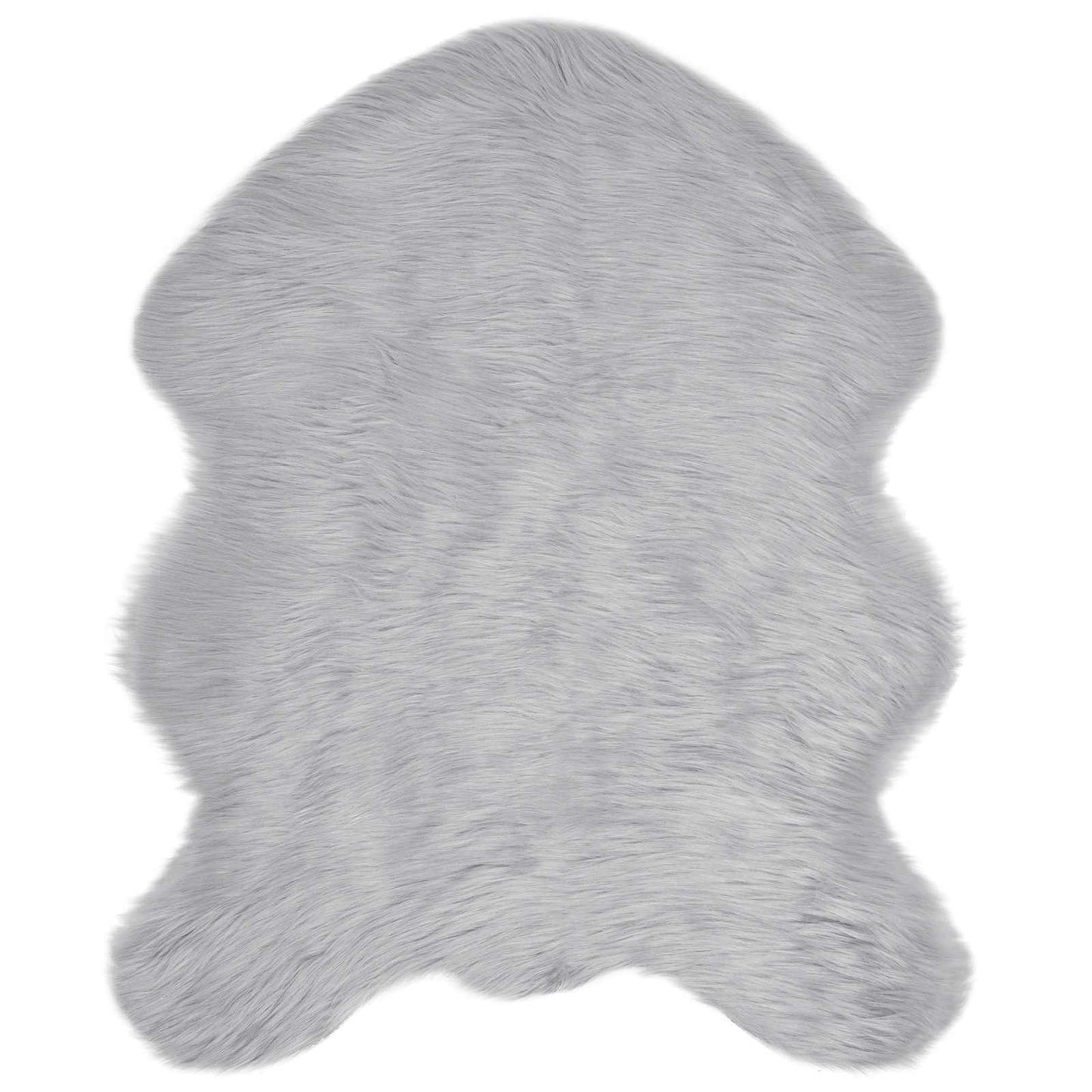 Fusk saueskinnteppe TAFALLA Grå 50 x 80 cm Polyester
