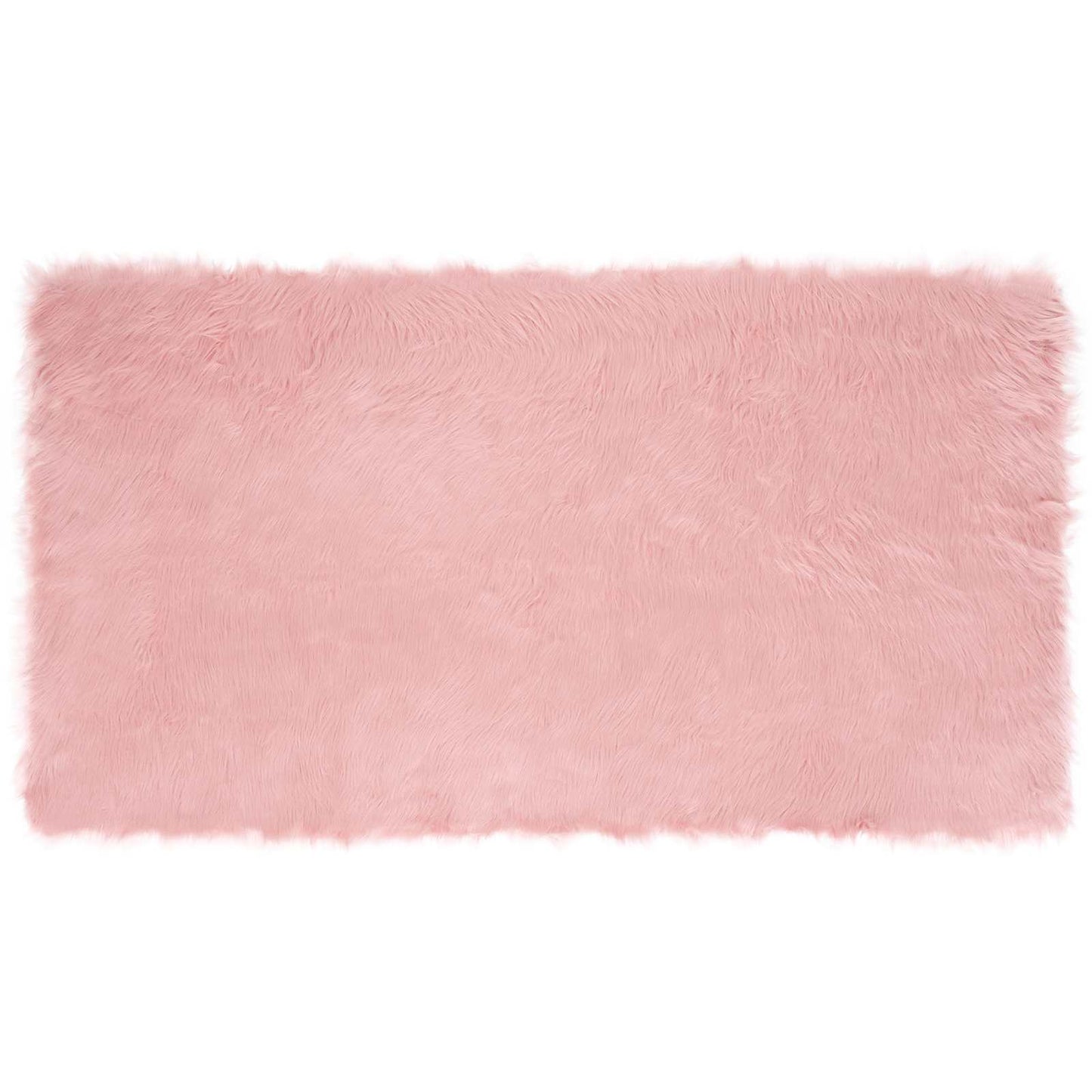 Fusk saueskinnteppe TAFALLA Rosa 60 x 110 cm Polyester