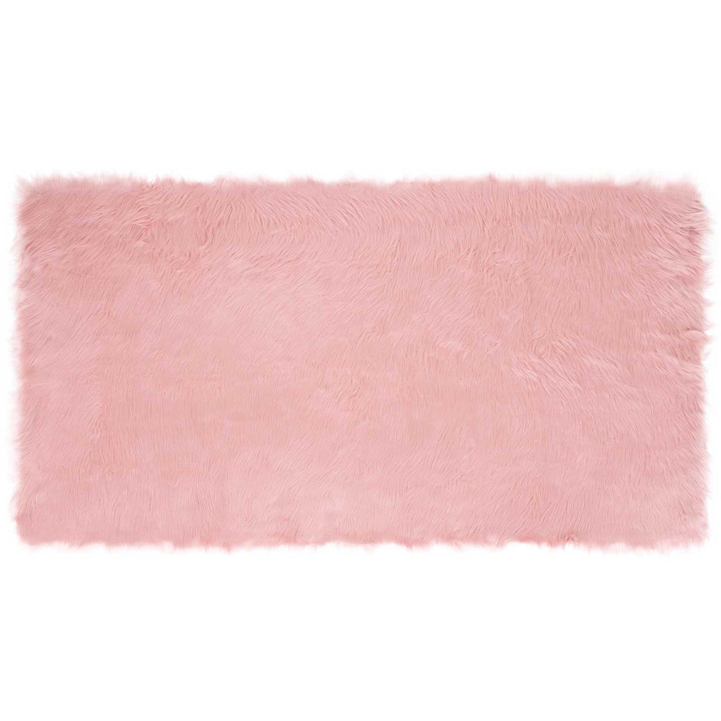 Fusk saueskinnteppe TAFALLA Rosa 80 x 150 cm Polyester