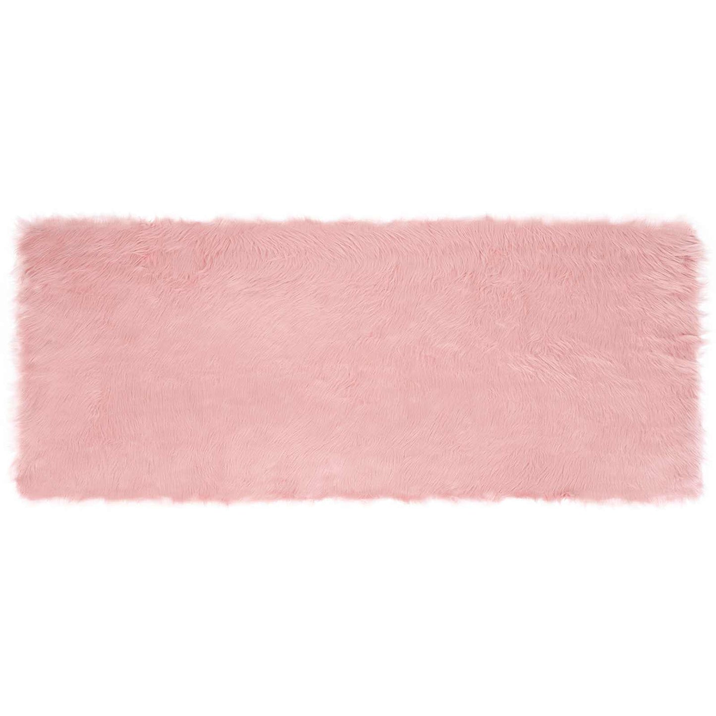 Fusk saueskinnteppe TAFALLA Rosa 80 x 200 cm Polyester