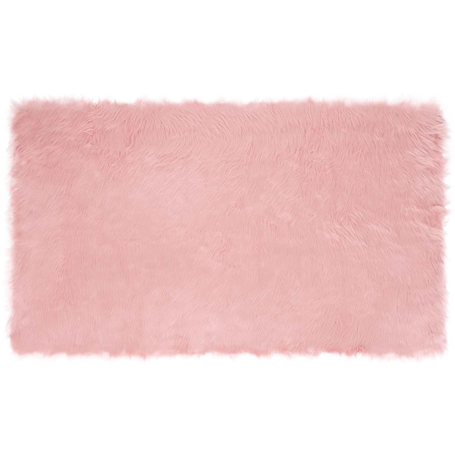Faux Skinnmatte Tafalla Rosa 100 x 200 cm Polyester