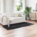 Fusk saueskinnteppe TAFALLA Svart 100 x 200 cm Polyester
