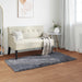 Fusk saueskinnteppe TAFALLA Antrasitt 60 x 110 cm Polyester