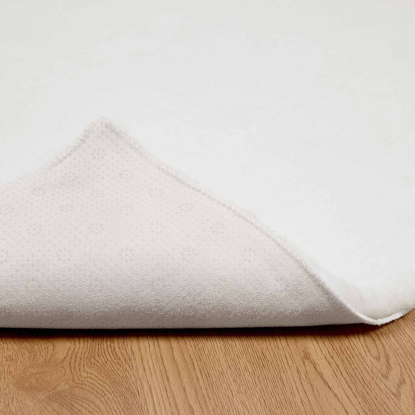 Skliikkerteppe i kunstig kaninpels OLITE Hvit 60 x 110 cm