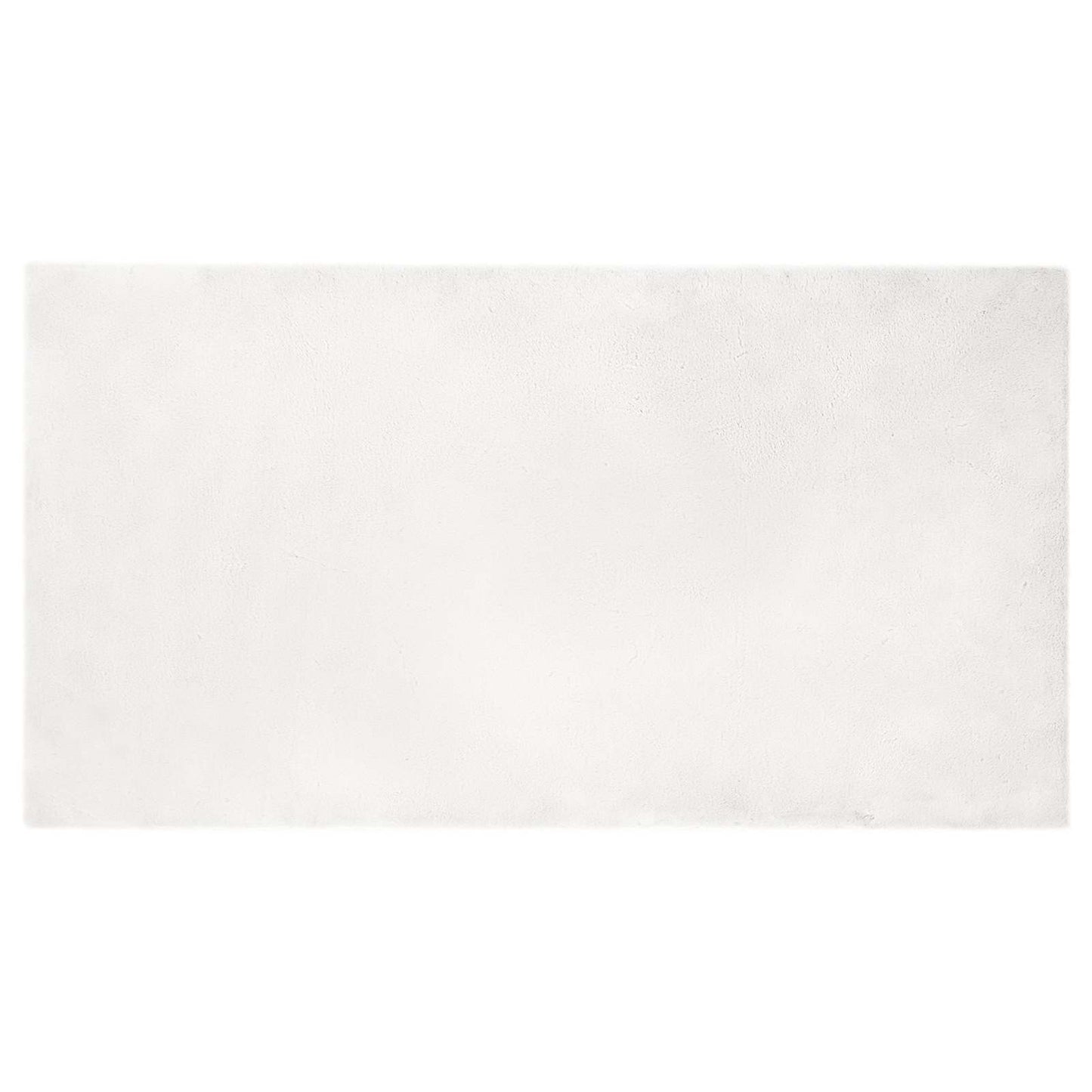 Skliikkerteppe i kunstig kaninpels OLITE Hvit 60 x 110 cm
